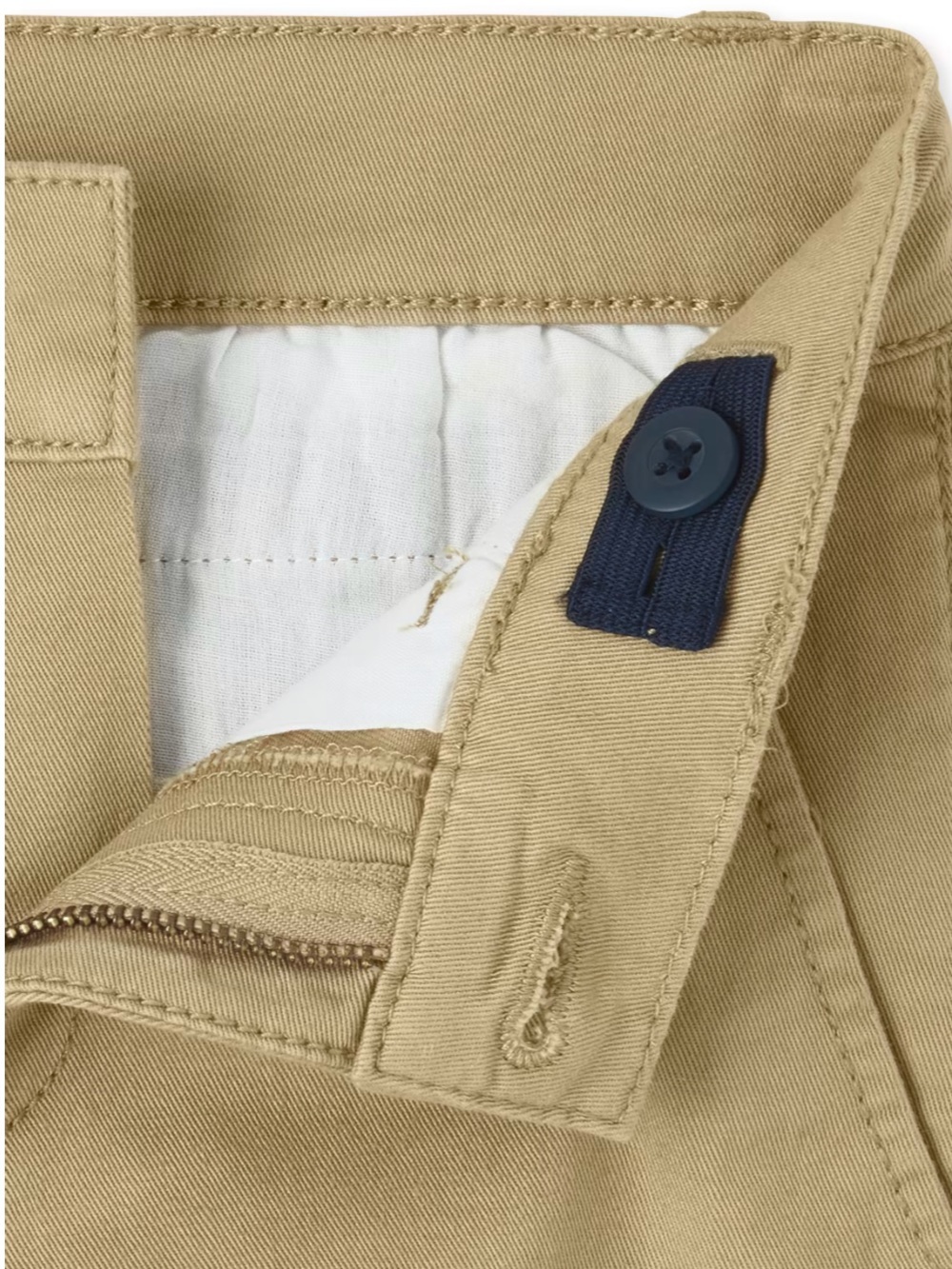 The Children's Place Boys Uniform Stretch Skinny Chino Pants Tan 14 Skinny NWT - Picture 3 of 10
